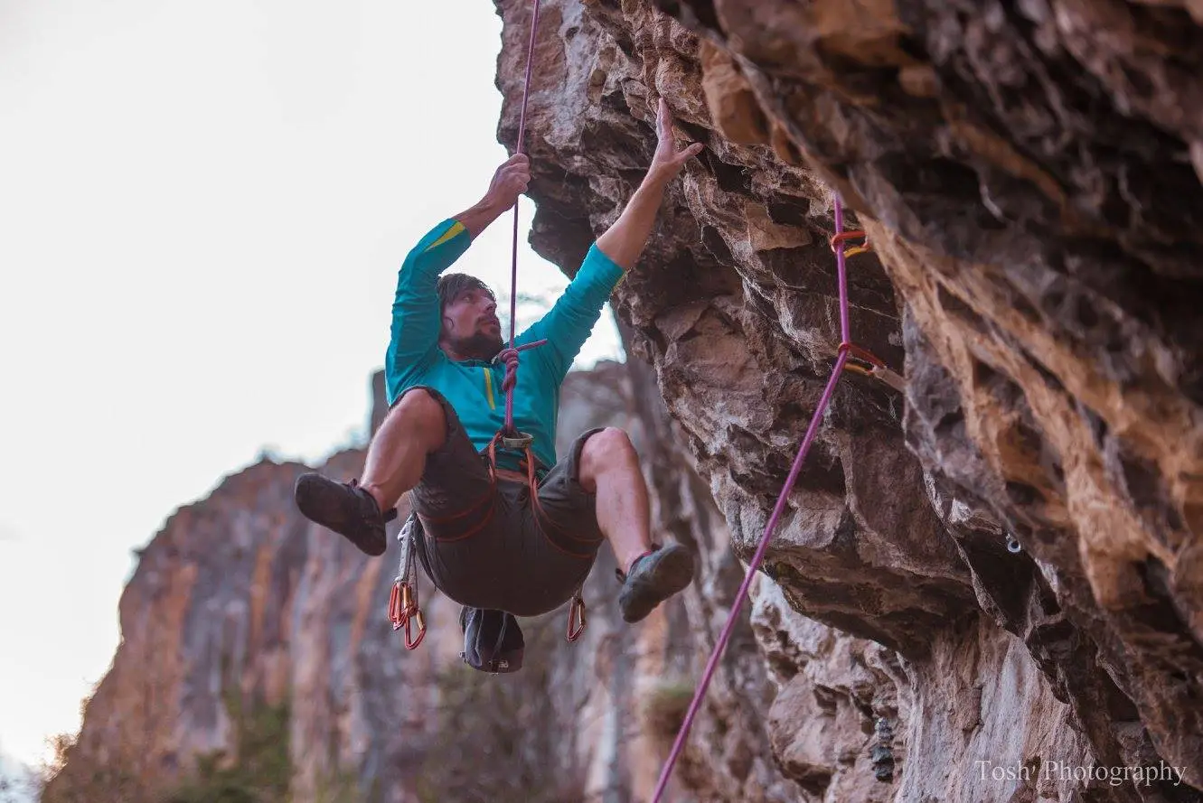 Zdravko Petrovski, climbing instructor