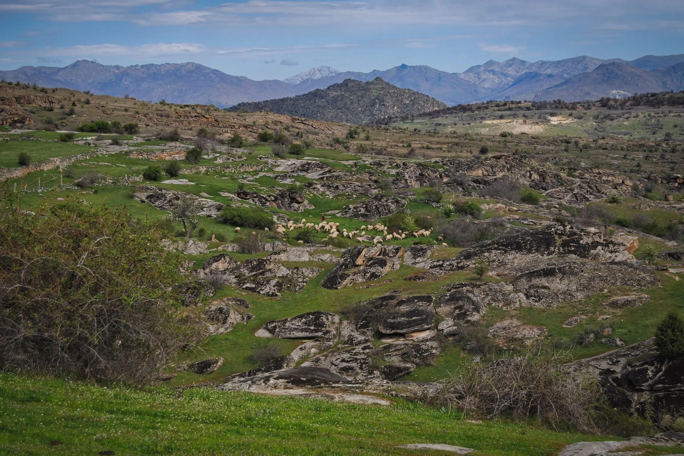 Rocky highlands near Grumazi in Mariovo