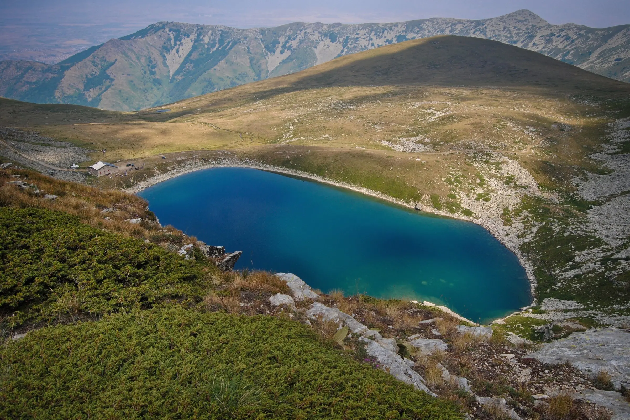Golemo Ezero, the big glacial lake on Pelister