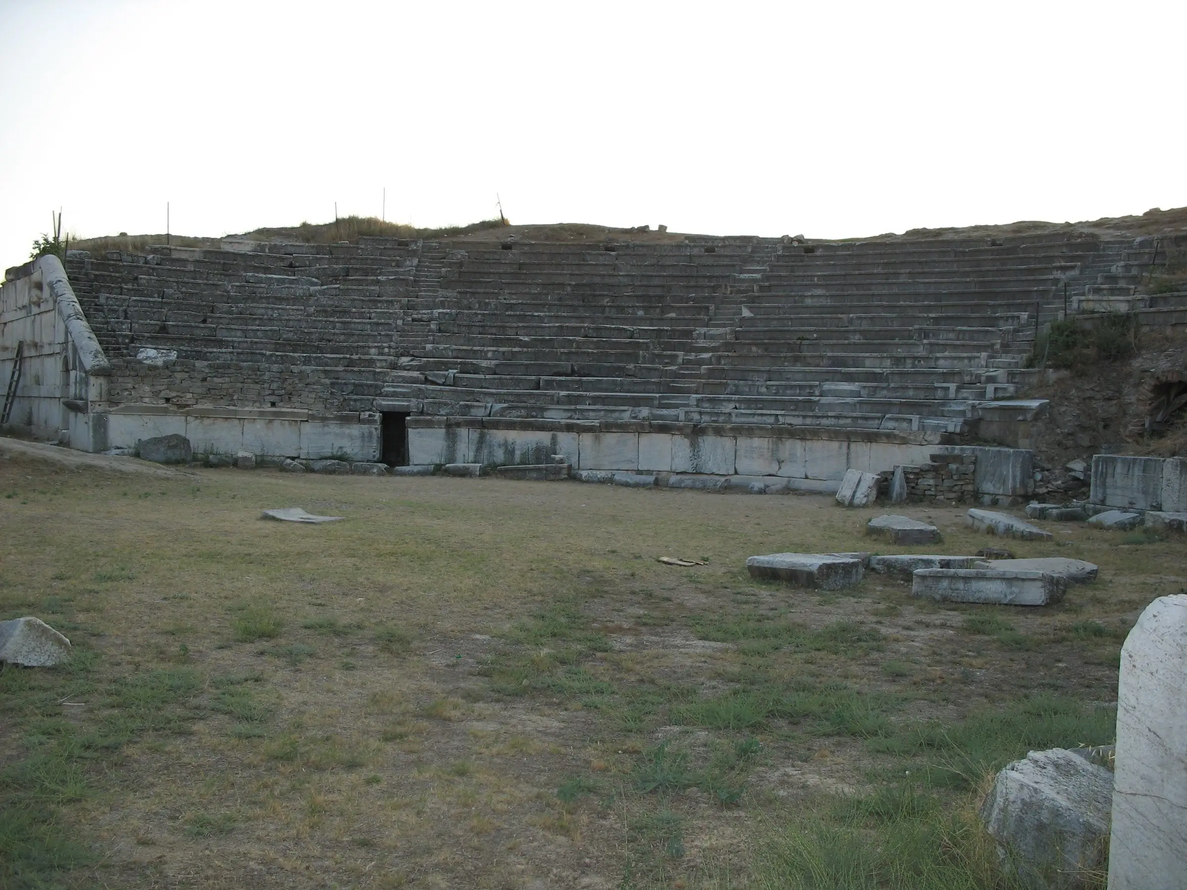 Das römische Theater des antiken Stobi