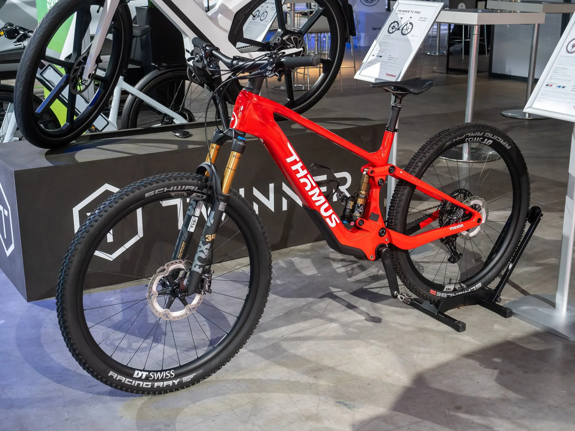 Thomus full-suspension e-MTB (electric mountain bike)